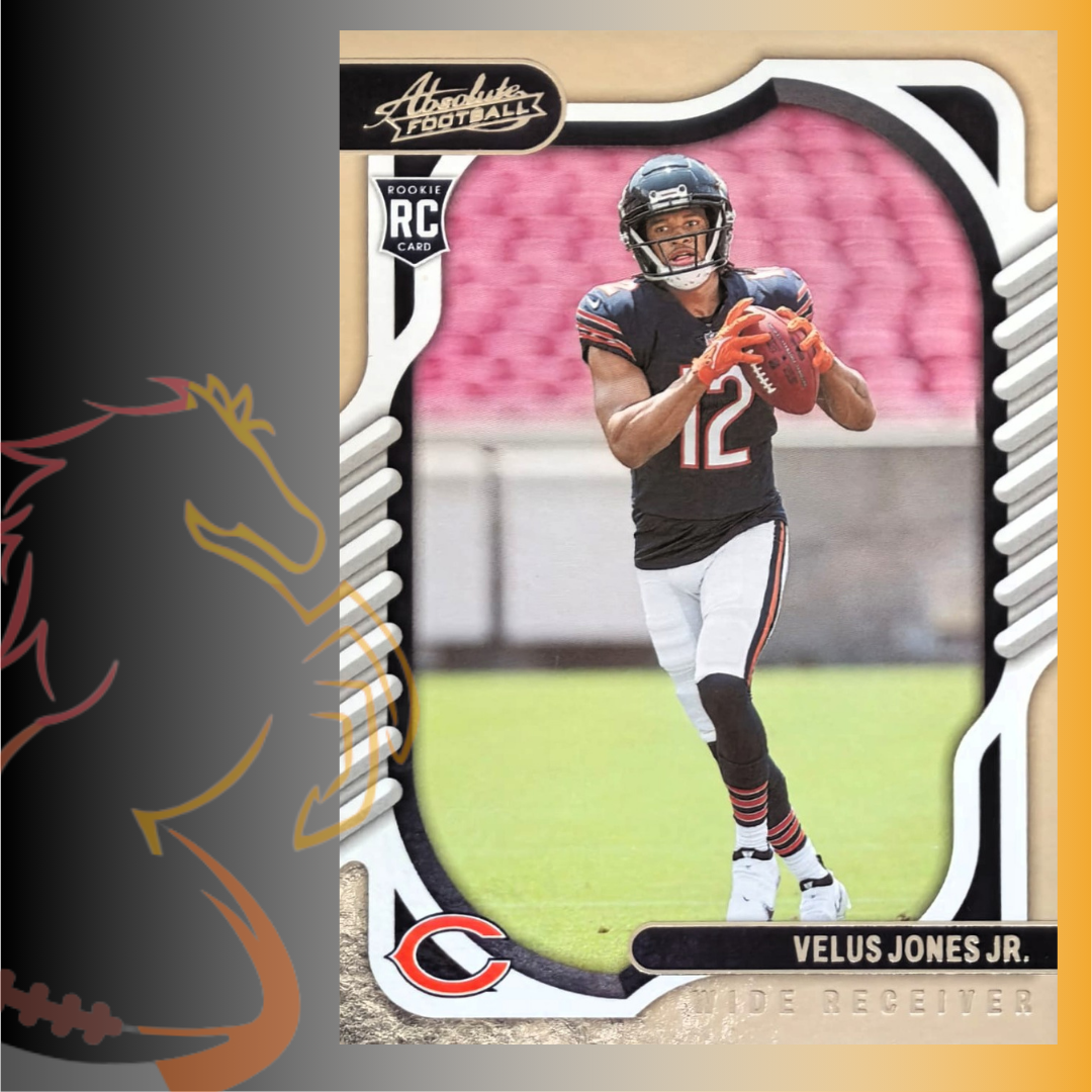 2022 Panini Absolute Football Velus Jones Jr. Rookie Card