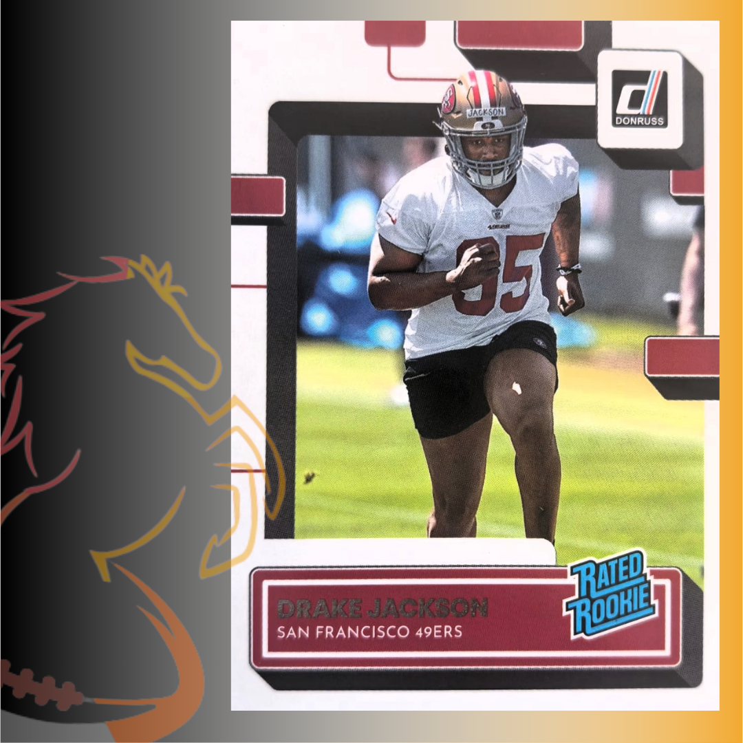 2022 Panini Score Drake Jackson Rated Rookie