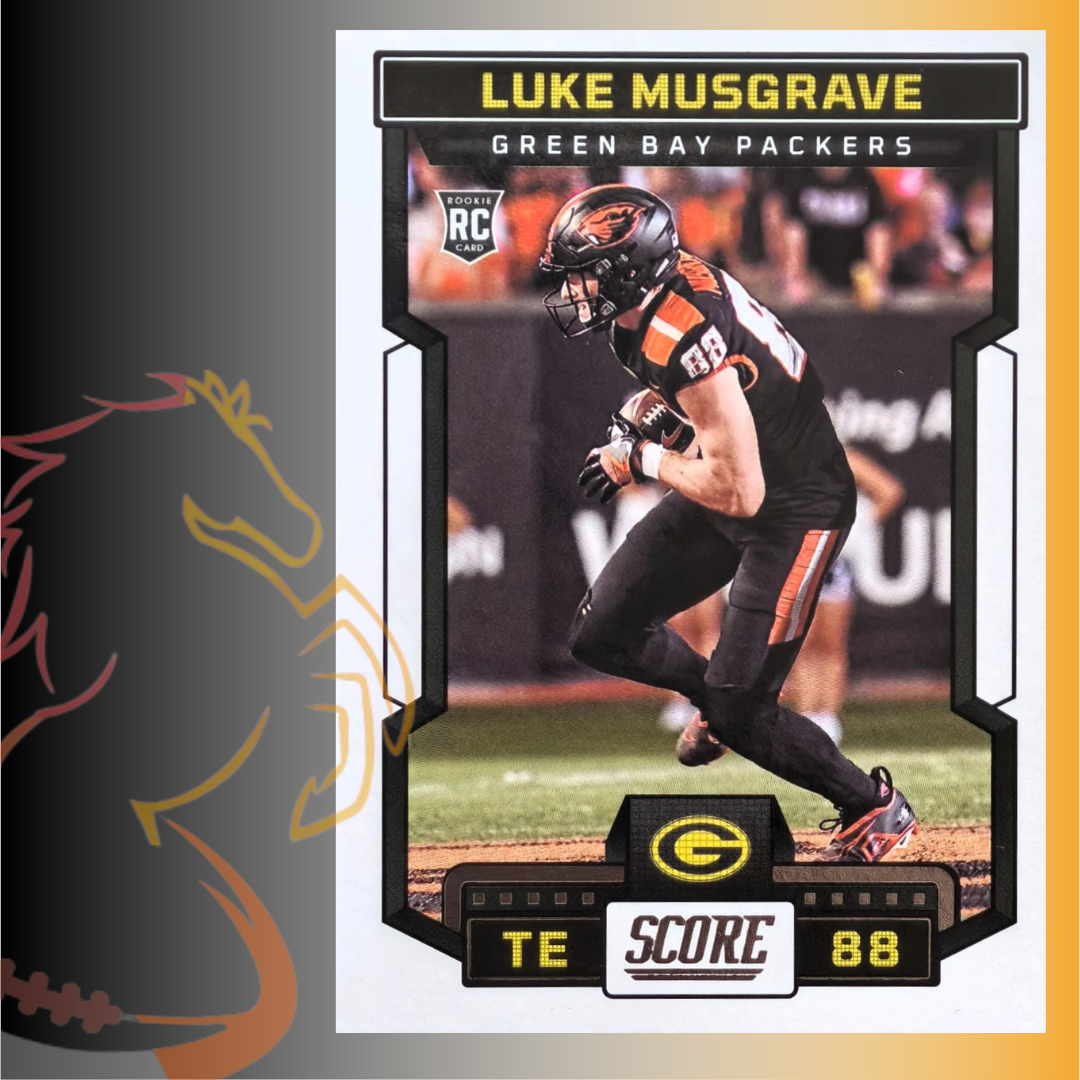 2023 Panini Score Luke Musgrave Rookie Card