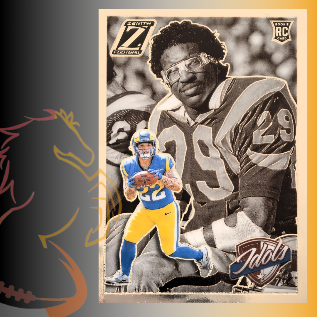 2024 Panini Zenith Blake Corum / Eric Dickerson Idols