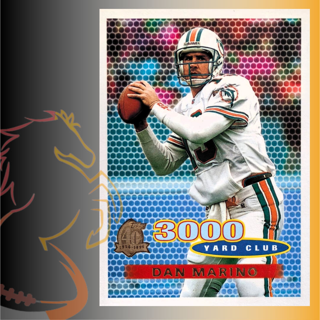 1996 Topps Dan Marino 3000 Yard Club