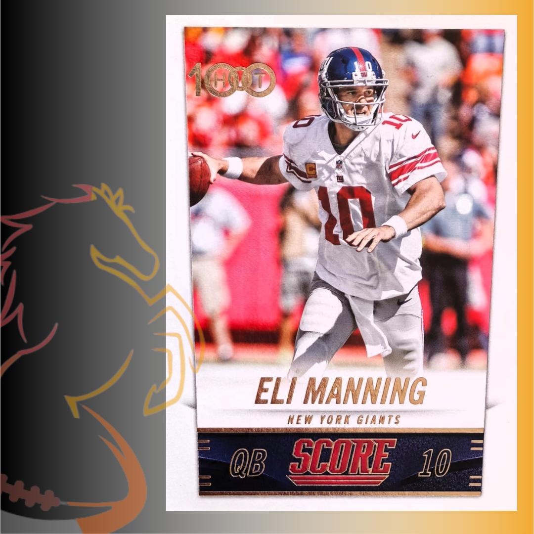 2014 Panini Score Eli Manning Hot 100