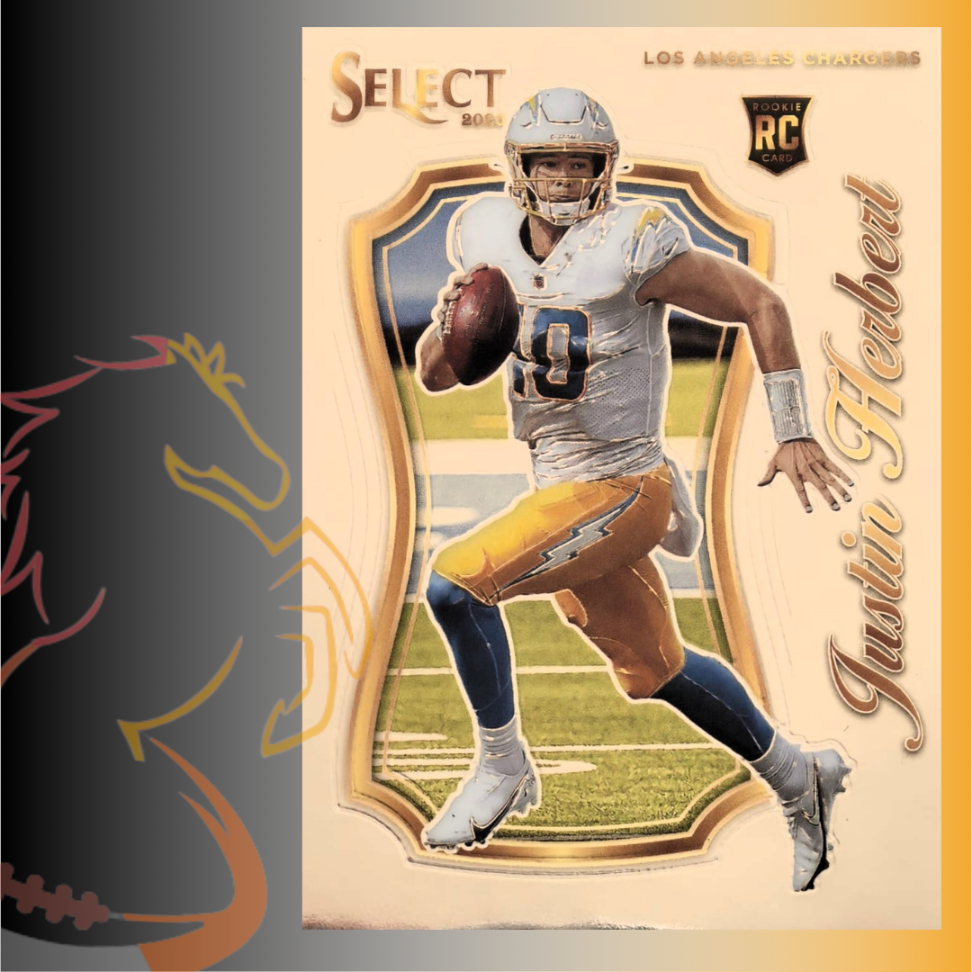 2020 Panini Select Justin Herbert Certified Rookie Card