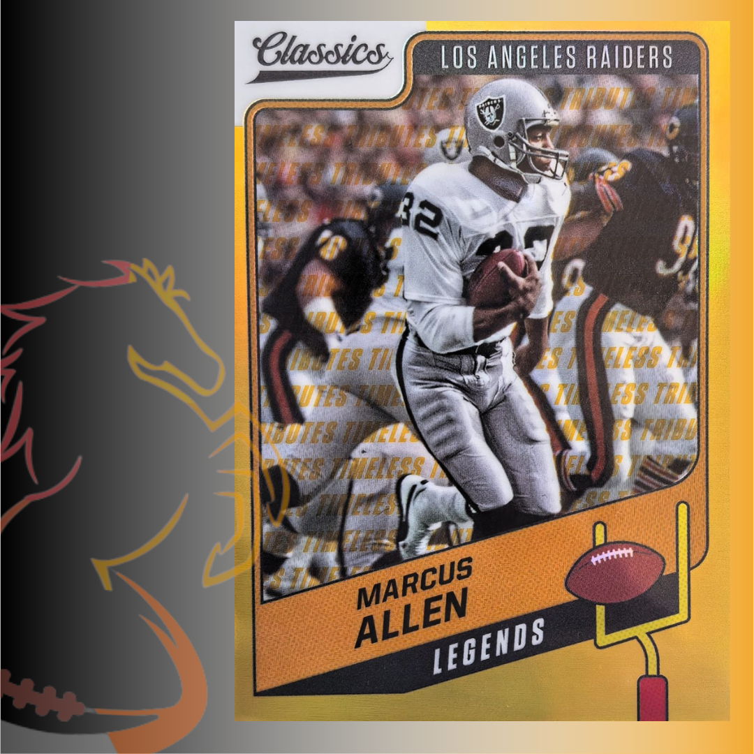 2021 Panini Classics Marcus Allen Timeless Tributes / 60