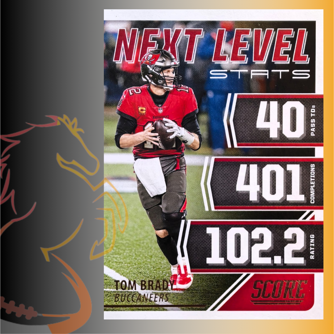 2021 Panini Score Tom Brady Next Level Stats