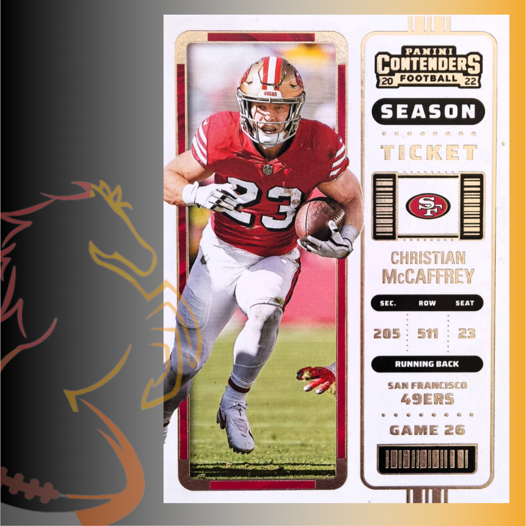 2022 Panini Contenders Christian McCaffrey