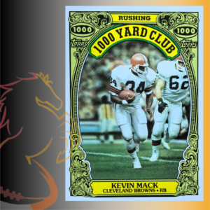 1986 Topps Kevin Mack 1000 Yard Club