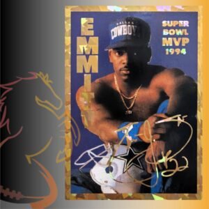 1993-94 Stadium Sports  Emmitt Smith Super Bowl MVP 1994 Cracked Ice