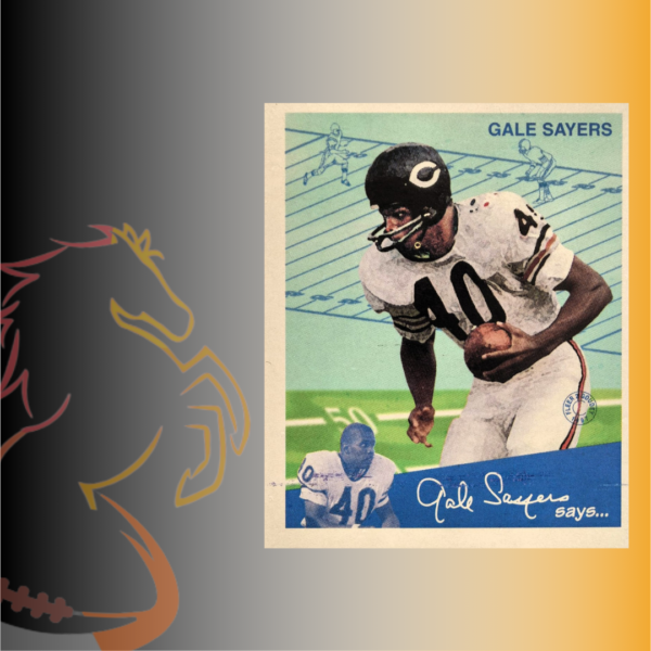1997 Fleer Gale Sayers Says…Gale Sayers Commemorative Card – Daniel Méndez