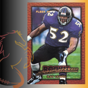 1997 Fleer Ray Lewis Rookie Sensations