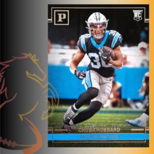 2021 Panini Chronicles Panini Football Chuba Hubbard Rookie Card