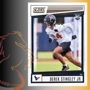 2022 Panini Score Derek Stingley Jr. Rookie Card
