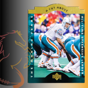 1995 Upper Deck A Cut Above Dan Marino Die Cut