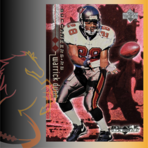 1998 Upper Deck Black Diamond Warrick Dunn Red / 3000
