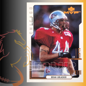 2000 Upper Deck MVP Brian Urlacher Rookie Card