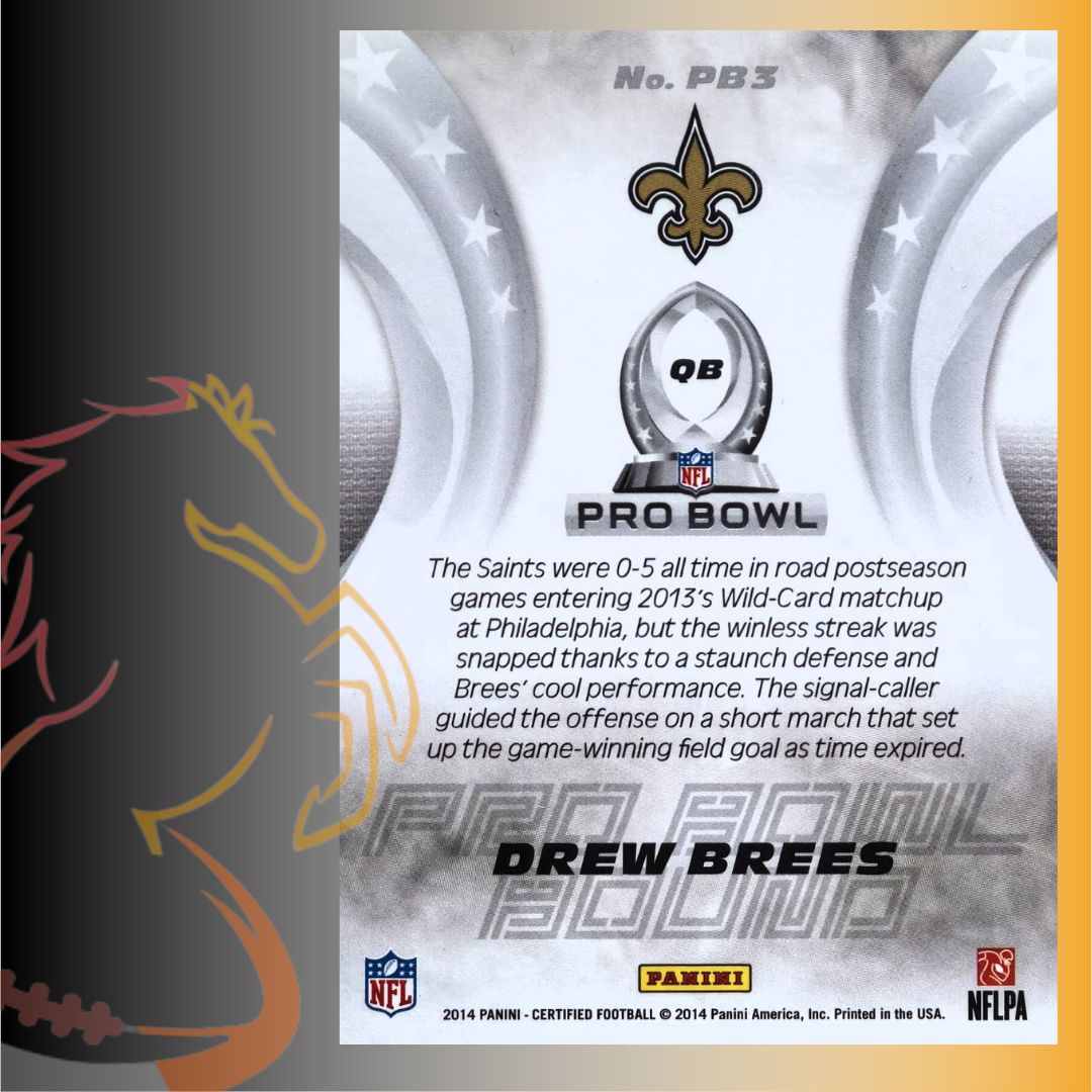 2014 Panini Certified Drew Brees Pro Bowl Bound / 249 - Imagen 2