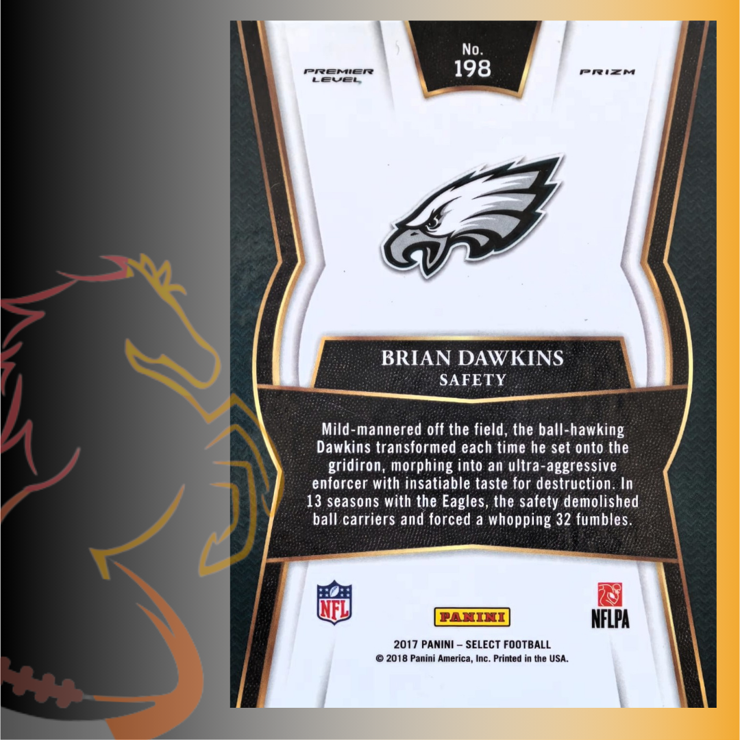 2017 Panini Select Brian Dawkins - Imagen 2