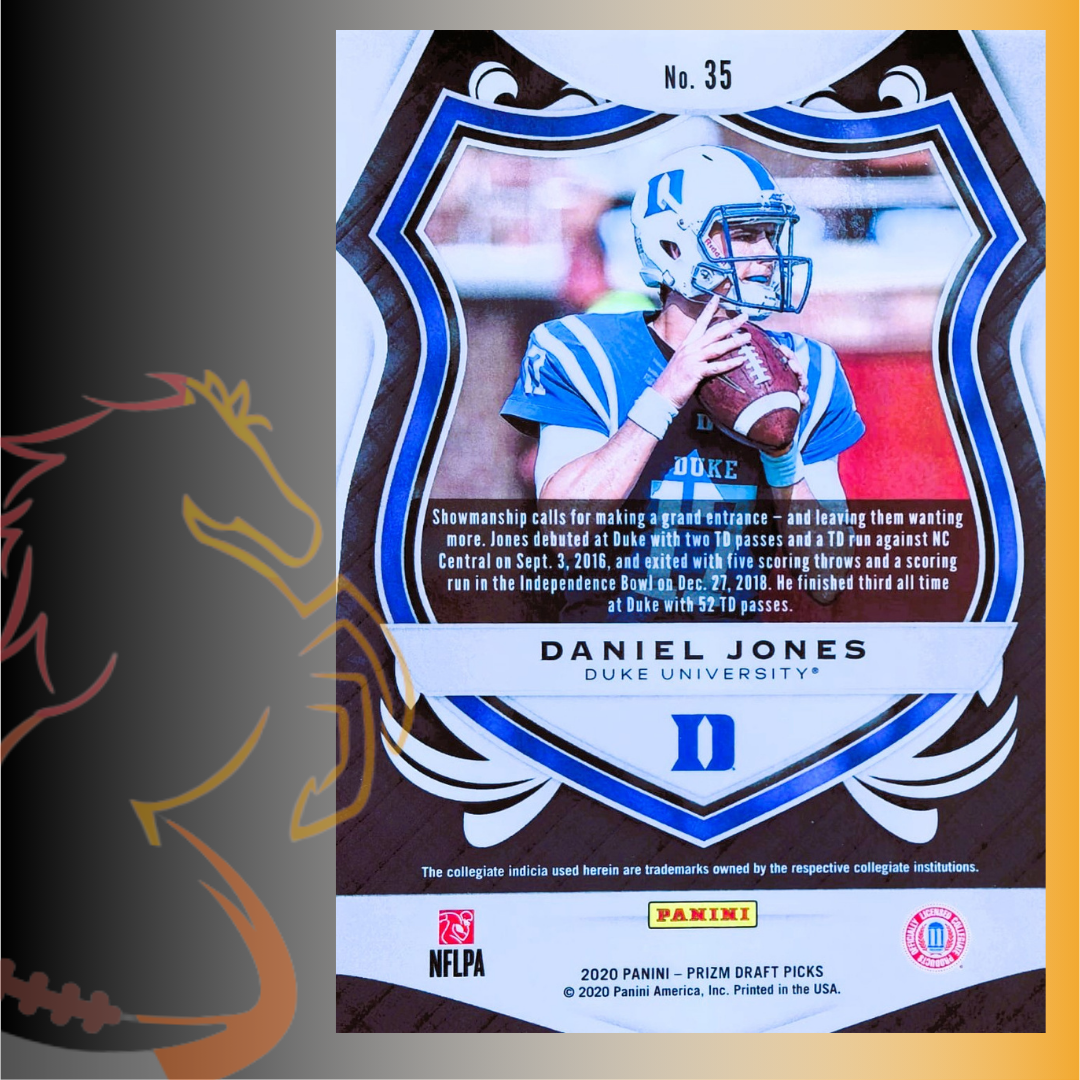 2020 Panini Prizm Draft Picks Daniel Jones Crusade - Imagen 2