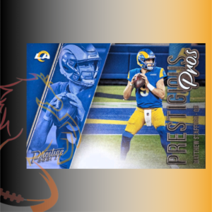 2021 Panini Prestige Matthew Stafford Prestigious Pros