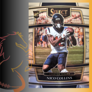 2021 Panini Select Nico Collins Concourse Rookie Card