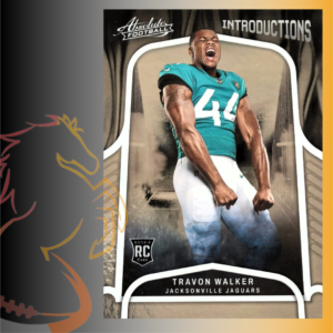 2022 Panini Absolute Football Travon Walker Introductions Rookie Card