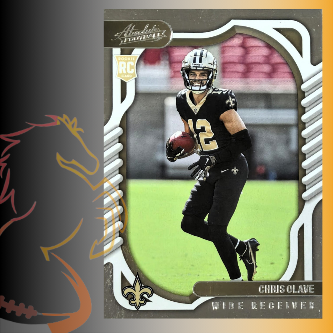 2022 Panini Absolute Football Chris Olave Rookie Card