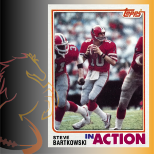 1982 Topps Steve Bartkowski In Action