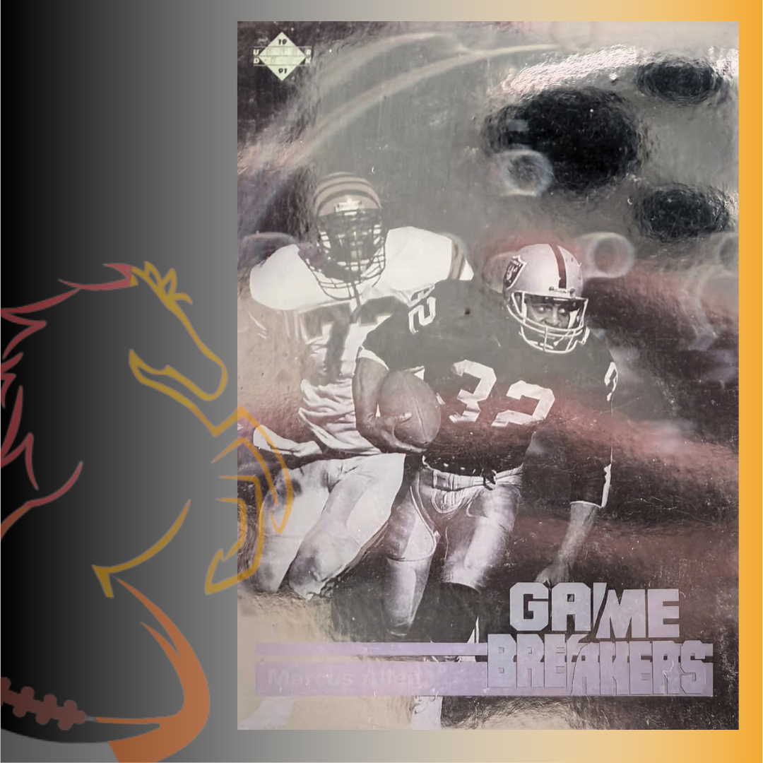 1991 Upper Deck Marcus Allen Game Breakers Holo