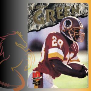 1993 Action Packed Darrell Green 10th Anniversary All-Madden Team