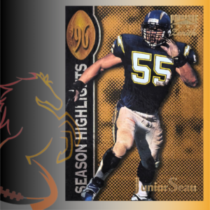 1997 Pinnacle Zenith Junior Seau 96 Season Highlights