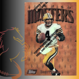 1997 Topps Finest Brett Favre Masters