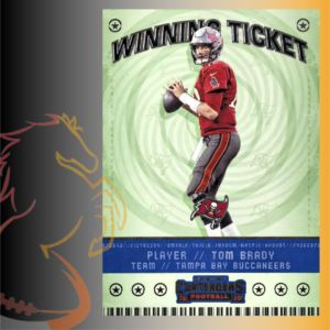 2020 Panini Contenders Tom Brady Winning Ticket