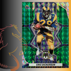 2022 Panini Mosaic Eric Dickerson Green Prizm