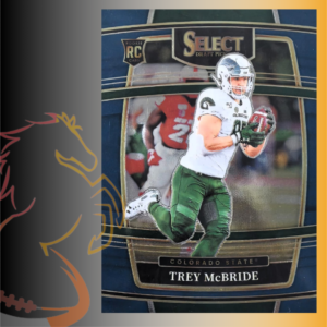 2022 Panini Select Draft Picks Trey McBride Rookie Card