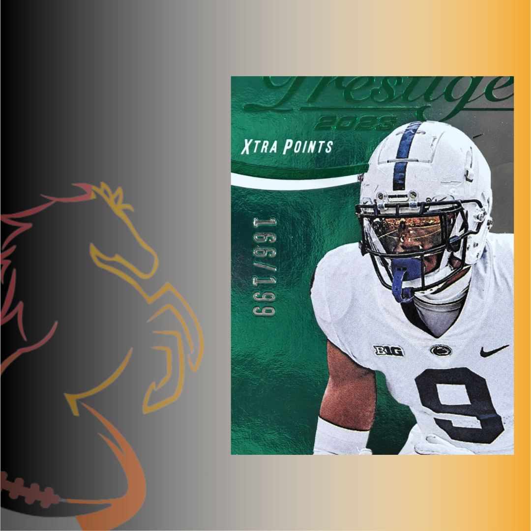 2023 Panini Prestige Joey Porter Jr. Green Parallel Rookie Card / 199 - Imagen 3