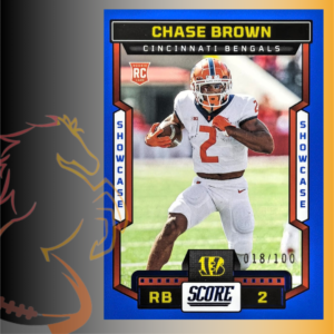 2023 Panini Score Chase Brown Showcase / 100
