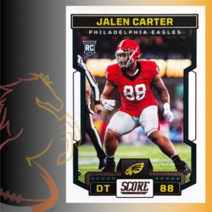 2023 Panini Score Jalen Carter Rookie Card