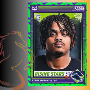 2024 Panini Score-A-Treat Byron Murphy II Rising Stars Green Bats