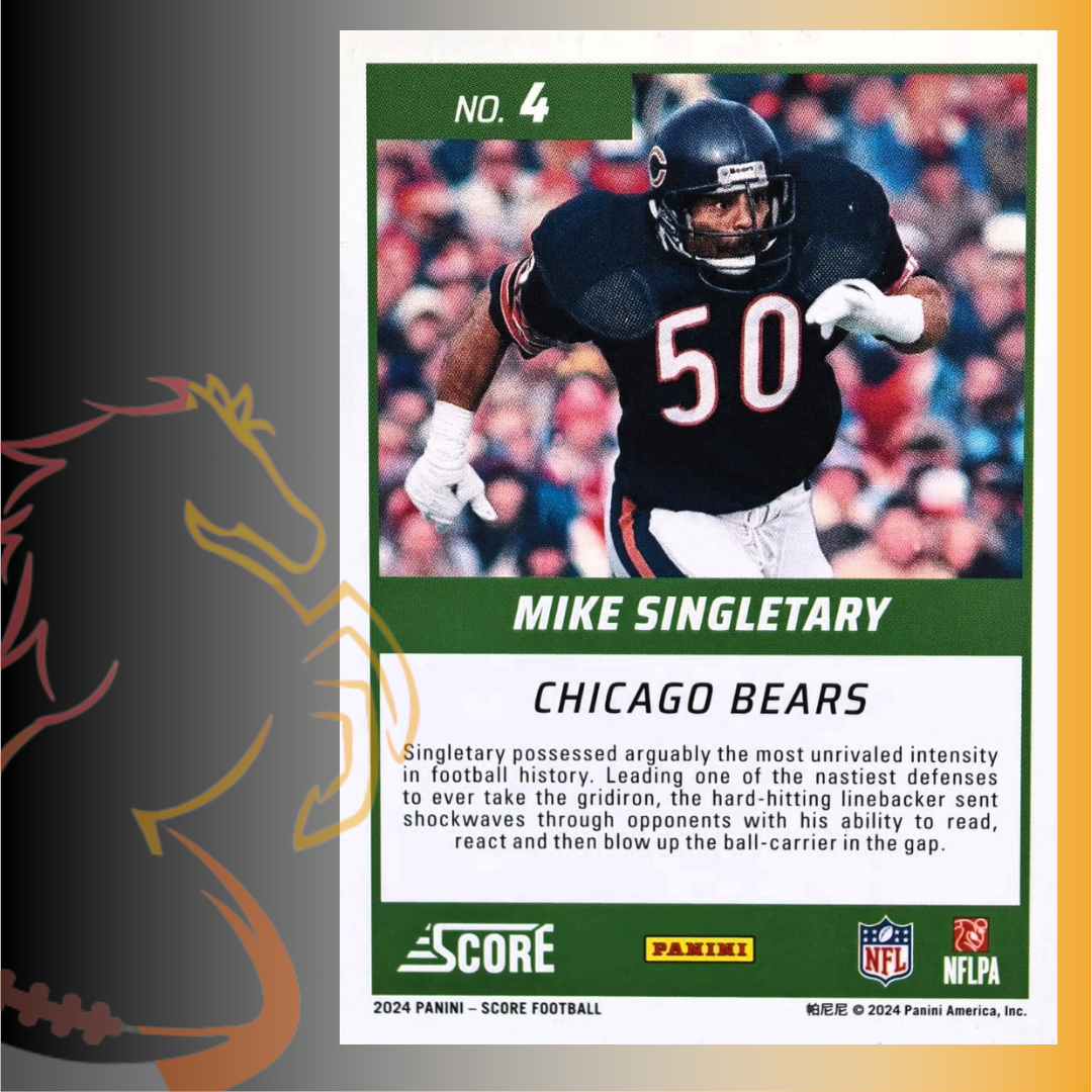 2024 Panini Score Mike Singletary First Ballot - Imagen 2