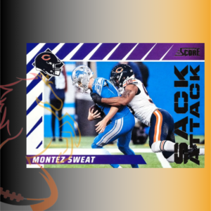2024 Panini Score Montez Sweat Sack Attack
