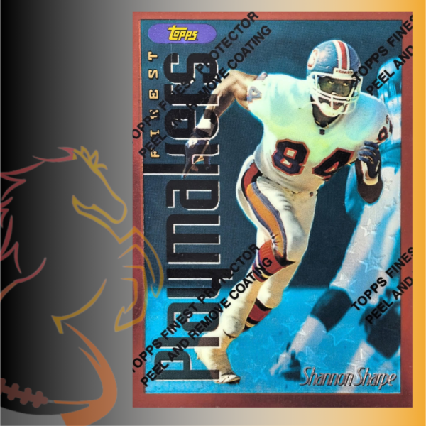 1996 Topps Finest Shannon Sharpe Playmakers