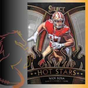 2020 Panini Select Nick Bosa Hot Stars