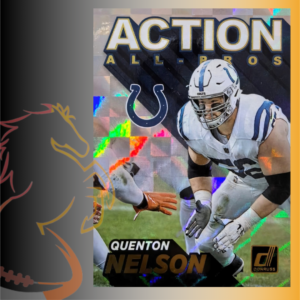 2021 Panini Donruss Quenton Nelson Action All-Pros