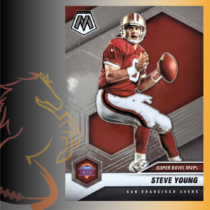 2021 Panini Mosaic Steve Young Super Bowl MVPs Super Bowl XXIX