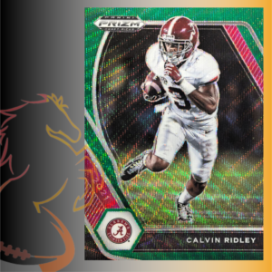 2021 Panini Prizm Draft Picks Calvin Ridley Green Wave Prizm