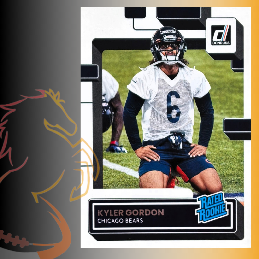 2022 Panini Donruss Kyler Gordon Rated Rookie