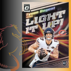2023 Panini Donruss Optic Tyson Bagent Light it up! Rookie Card