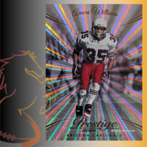 2024 Panini Prestige Aeneas Williams Xtra Points Sunburst
