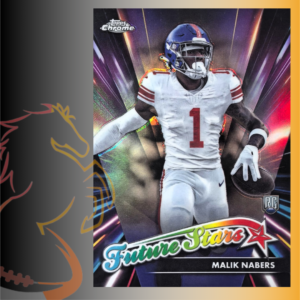 2024 Topps Chrome Malik Nabers Future Stars