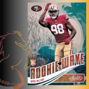 2025 Panini Absolute Football Mykel Williams Rookie Wave